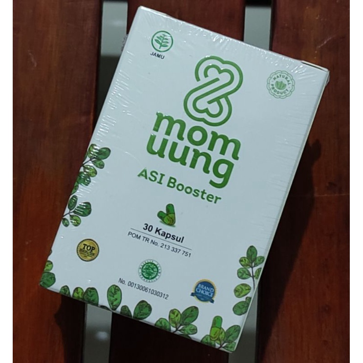 Mom Uung 30 Kapsul / Pelancar Asi / Asi Booster / Ekstrak Ikan Gabus / Ekstrak Daun Katuk