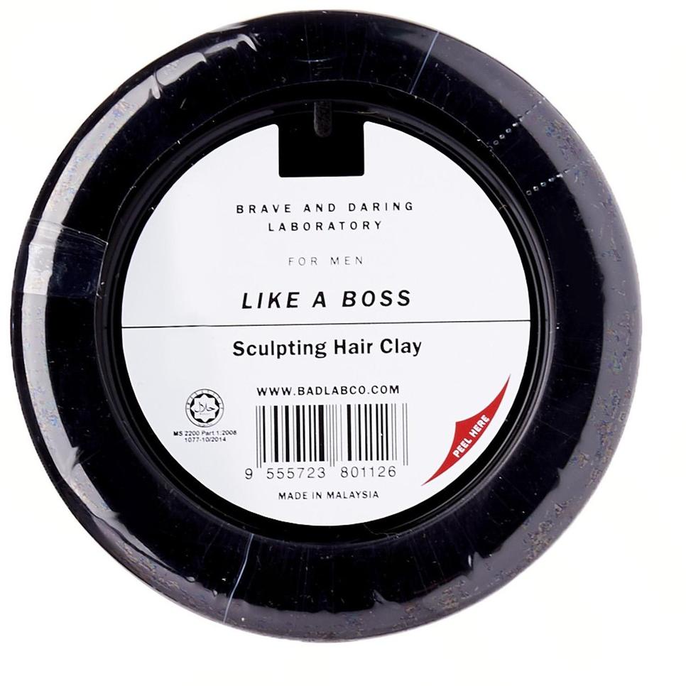 Jual Paket EkslusifBAD LAB Like A Boss Sculpting Hair Clay 80g
