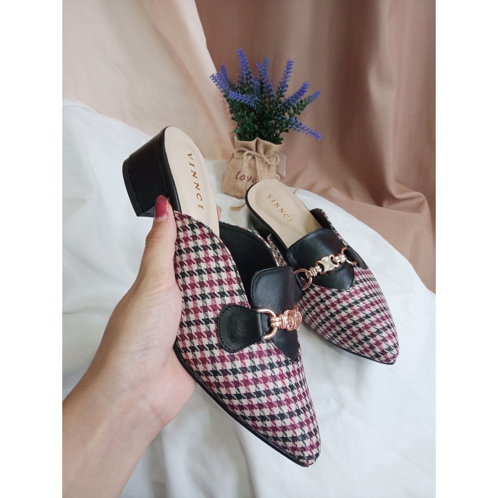 Sepatu Vinnci Premium Medan/Sepatu Medan /Heels Wanita