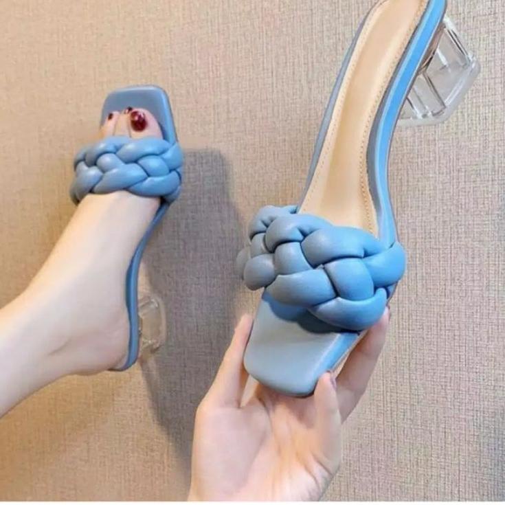 Terpercaya HEELS HAK KACA SINDERELA D 02