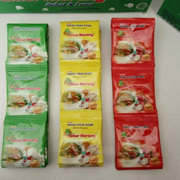 

☞ Kaldu non MSG alami cap jamur merang sachet 30 に