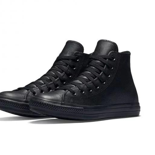 Special GRADE ORIGINAL SEPATU CONVERSE ALLSTAR ALL STAR KULIT HIGH BOOTS KULIT LEATHER HITAM BLACK