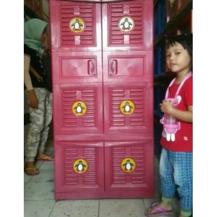 Diskon LEMARI PLASTIK LEMARI PAKAIAN GANTUNG RAK DAN GANTUNG