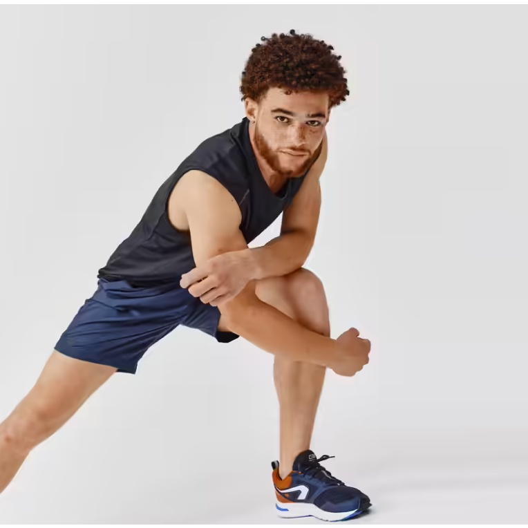 KALENJI Run Dry+ Tank Top Olahraga Lari Kaos Pria