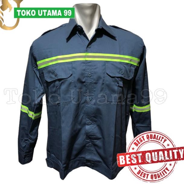TREND TERKINI Baju safety merah scotlight - seragam safety merah scotlight - seragam proyek merah sc