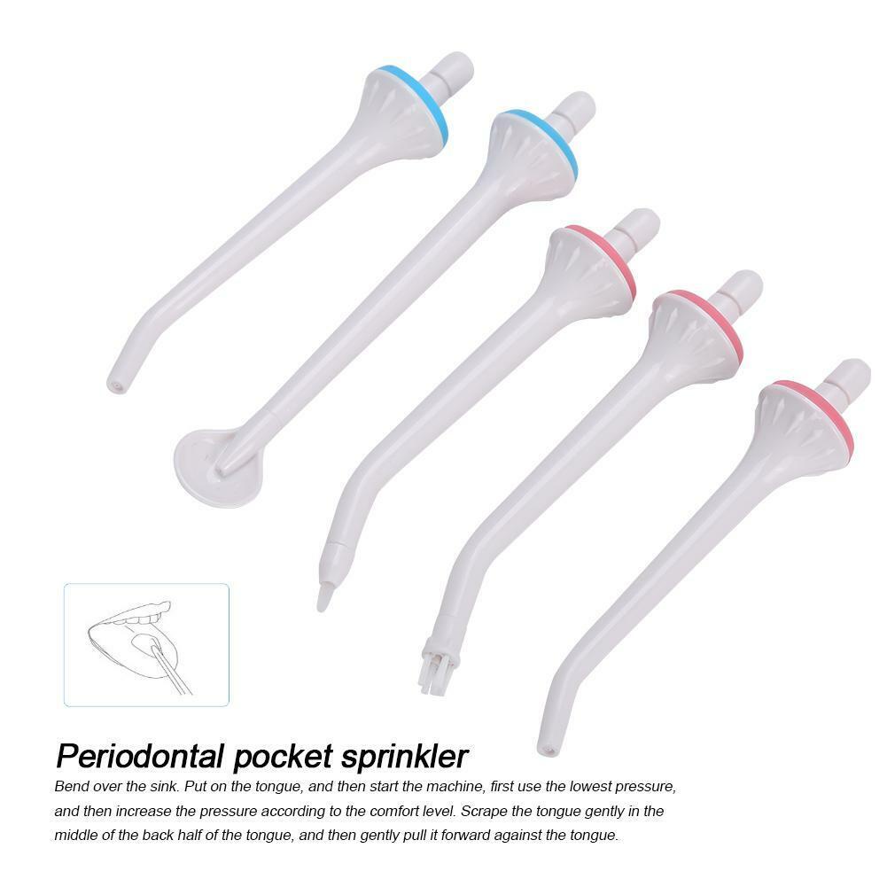 nozzle tip untuk portable oral irrigator water flosser isi 5 PCS