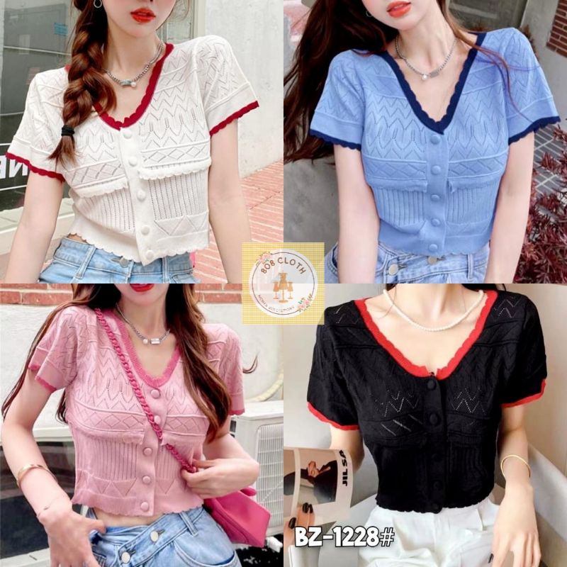 808 CLOTH Baju Model Rajut Korea Wanita