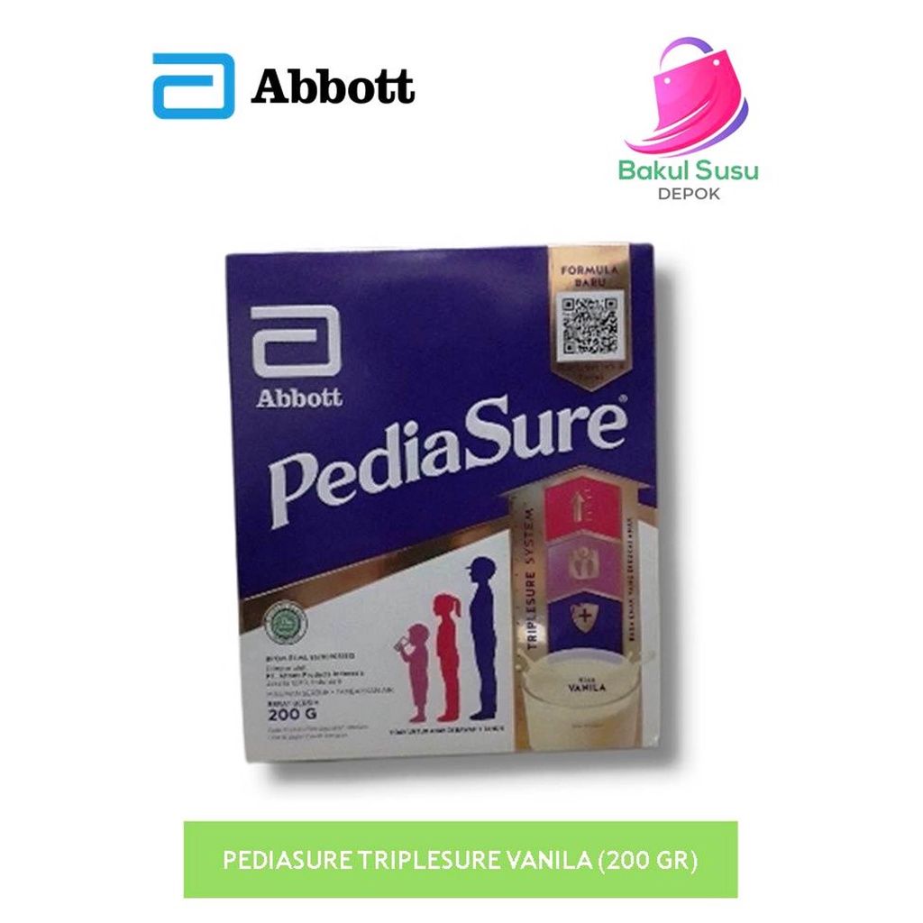 

SUSU BUBUK PEDIASURE TRIPLESURE VANILA (200 GR)