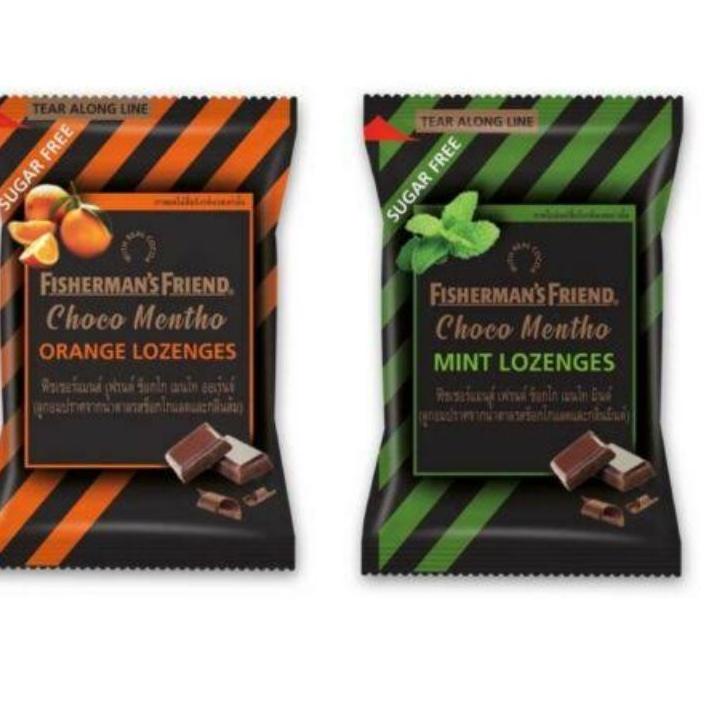 

Kirim Langsung ✧ Fisherman's Friend Choco Mentho Sugar Free Candy 25 gram;