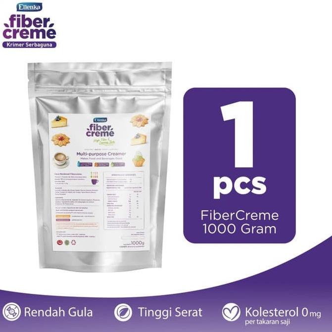 

X(53㊚) Fiber Creme 1kg Ellenka Cream Fibercreme Pengganti Santan Multi Purpose Gluten Free Mocaf paling laris