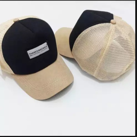 Topi jaring trucker cap THANKSINSOMNIA terbaru (COD)"