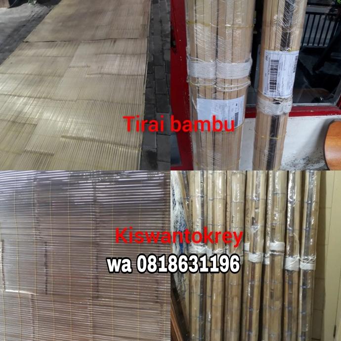 Promo Tirai krey bambu 2 X 2