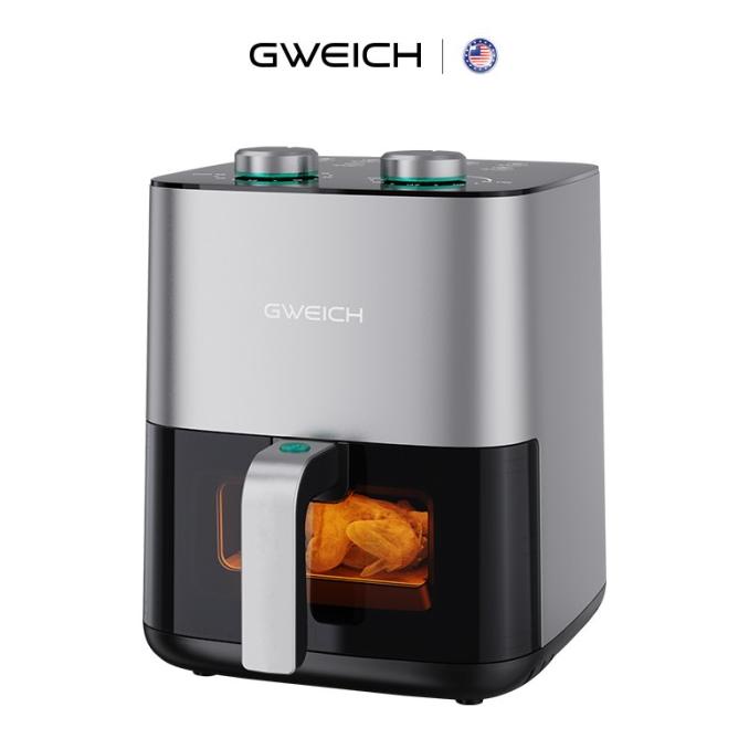 Gweich Air Fryer 4.5 L Dual Tombol Penggorengan Tanpa Minyak/GWA-45M01