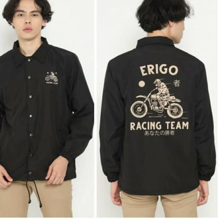 Restock Jaket Erigo Pria Original - Jaket Coach Erigo - Erigo Coach jaket - Jaket Erigo - Jaket Vira
