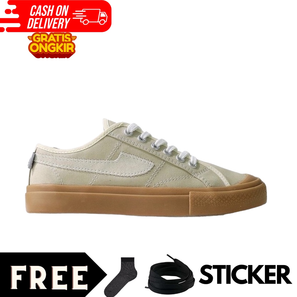 SEPATU CHEZZ ZEUS LOW CAPUCCINO PRIA/WANITA