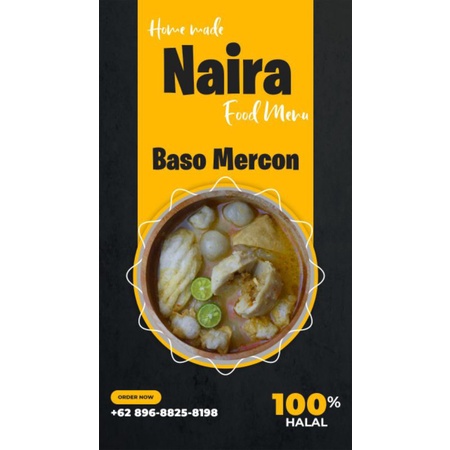 

Baso Aci tetelan mercon Naira food