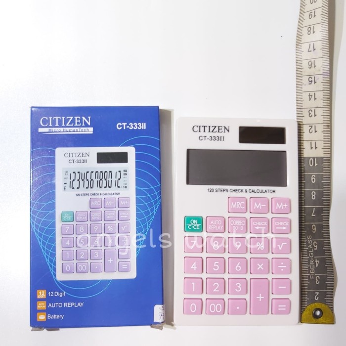 

SALE kalkulator kecil/ kalkulator saku/ kalkulator citizen CT-333II