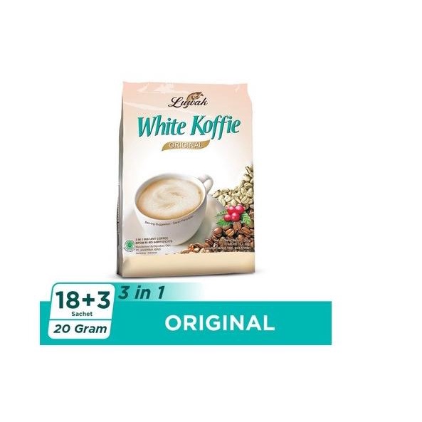 

Kopi Luwak White Koffie Original Bag 18 X 20Gr