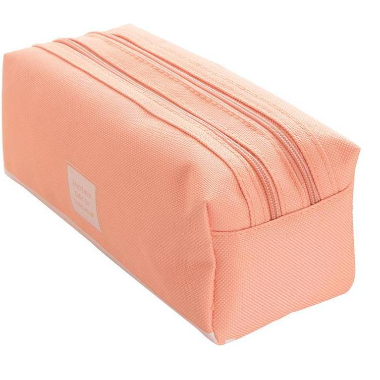 

{M-K8}♚✔ SGJ-S252 Kotak Pensil Dan Stationery Dual Zipper / Dompet Pensil 2 Pouch kekinian