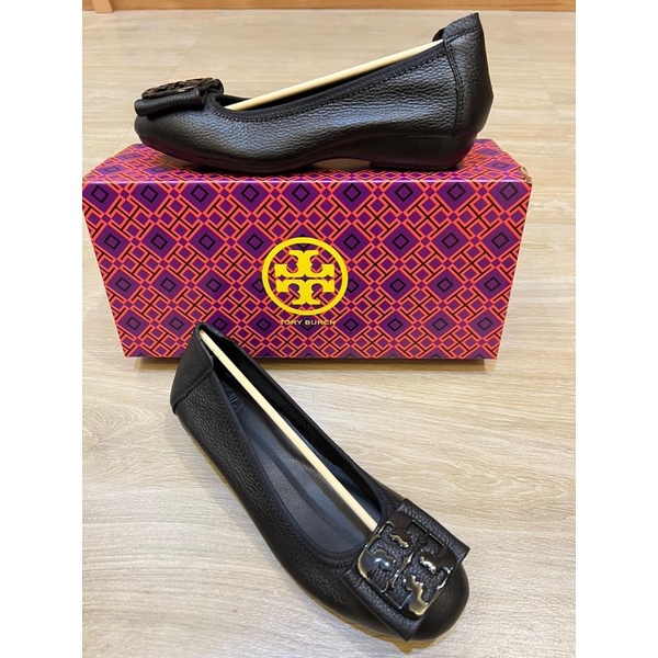 New Tory Burch shoes VT-003 (square logo) 100 % kulit sapi asli