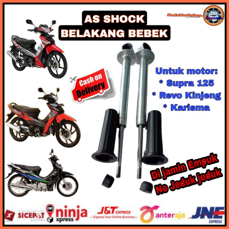 Hidrolis Shock Belakang Supra 125 Kharisma Revo Old