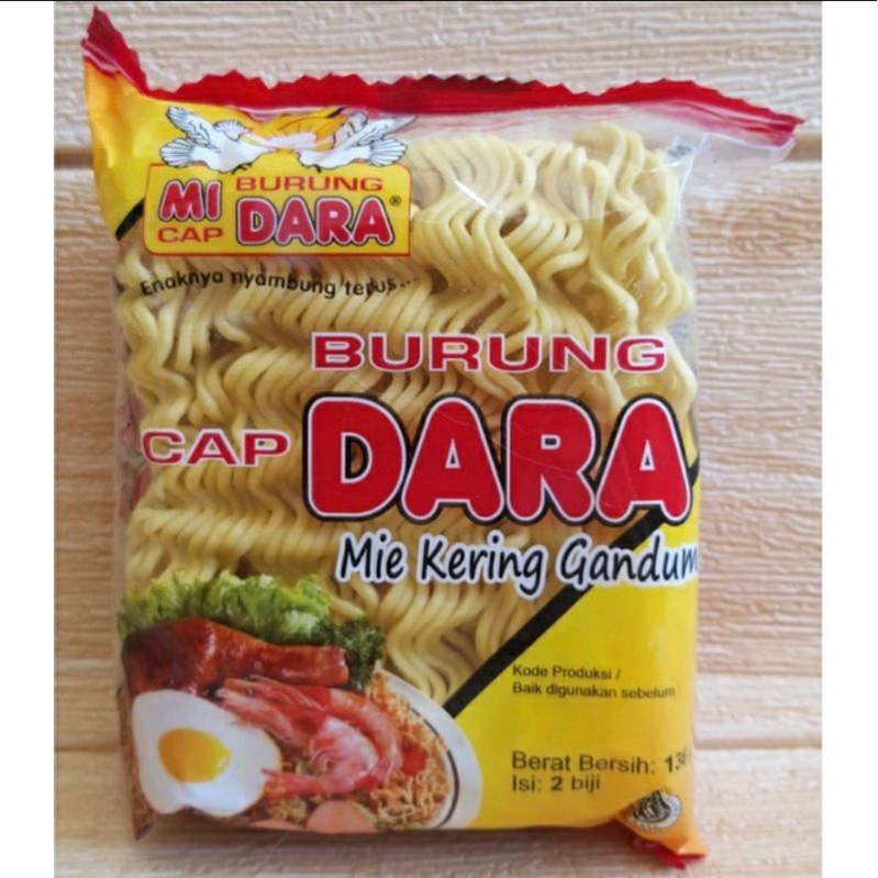 

MIE BURUNG DARA RENTENG / MIE CAP BURUNG DARA isi 2 / MI KERING CAP BURUNG DARA 136 gr / MIE BAKSO / MIE SOTO / MIE GORENG