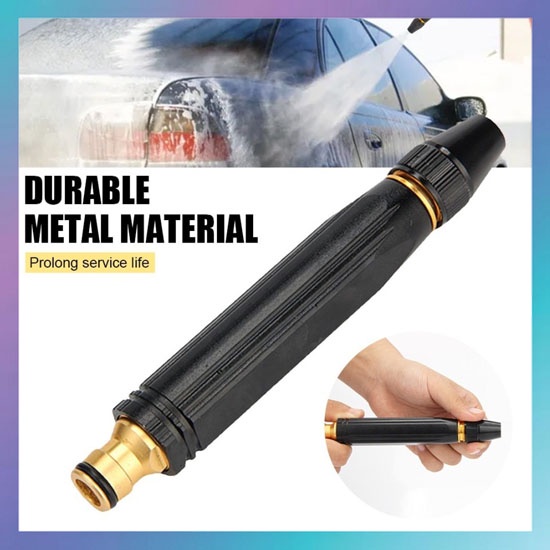 Kepala Semprotan Air Cuci Motor Mobil Kuningan / Spray Steam Semprotan Taman / Hose Nozzle Spray Kep