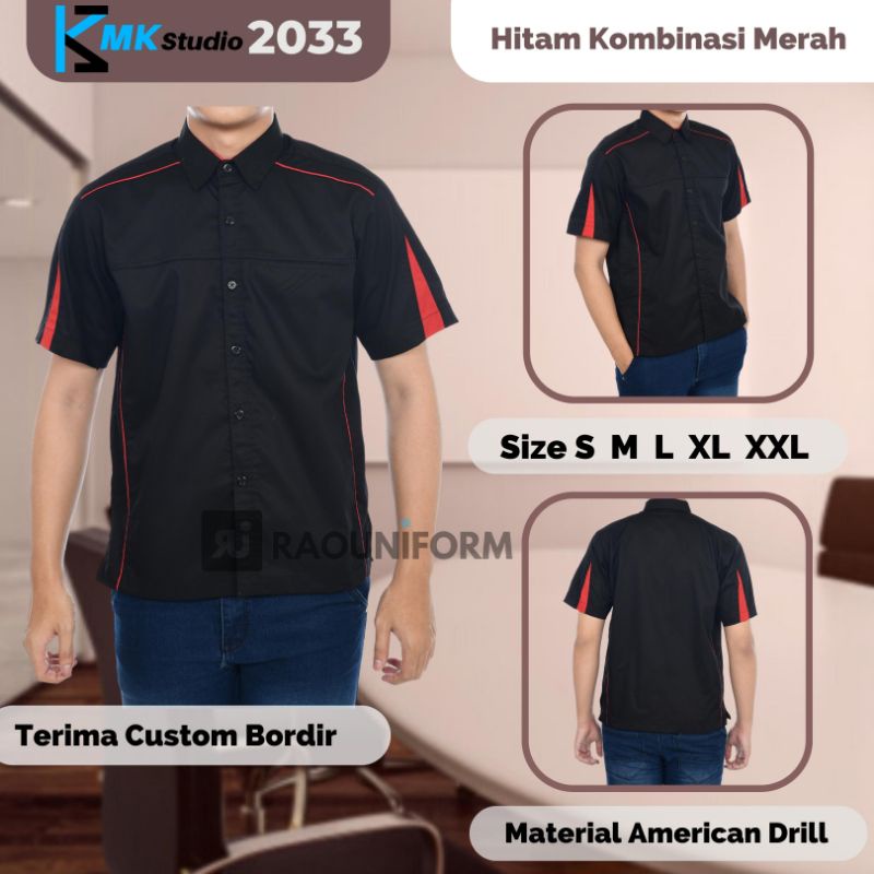 Custom baju kerja#baju kerja tambah bordir#baju restoran#baju promosi#seragam komunitas#kemeja karyawan kantor