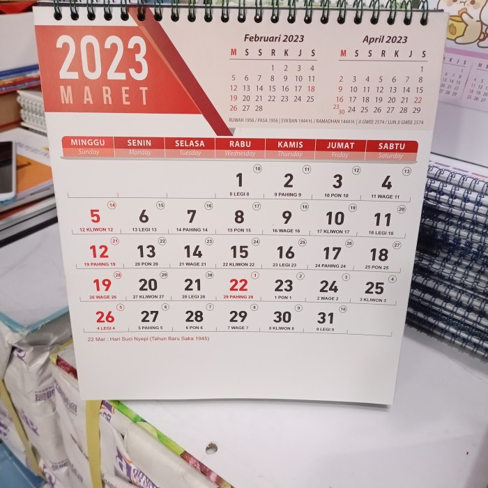 

✨NEW✨ - kalender meja executif new 2023
