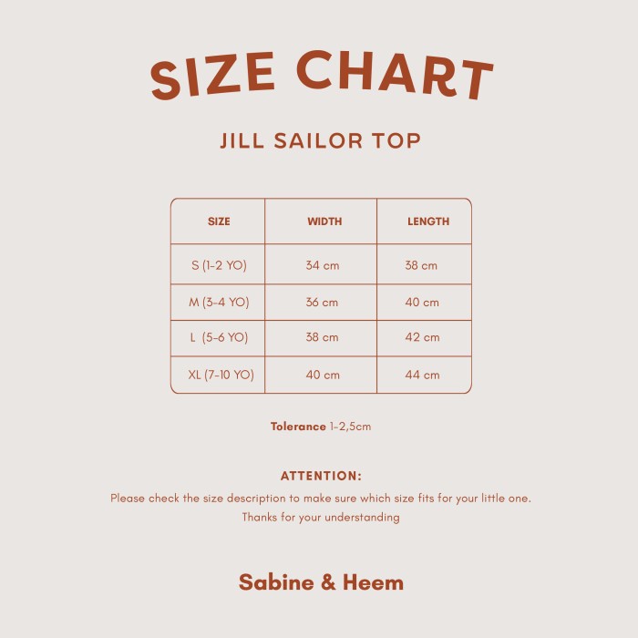 Terbaru Sabineandheem - Jil Sailor Top - Tshirt Anak
