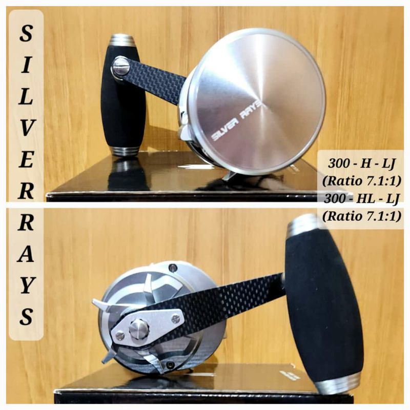 REEL OH TRIDENTECH SILVER RAYS LJ 300H-300HL-200H-200HL - TERBARU