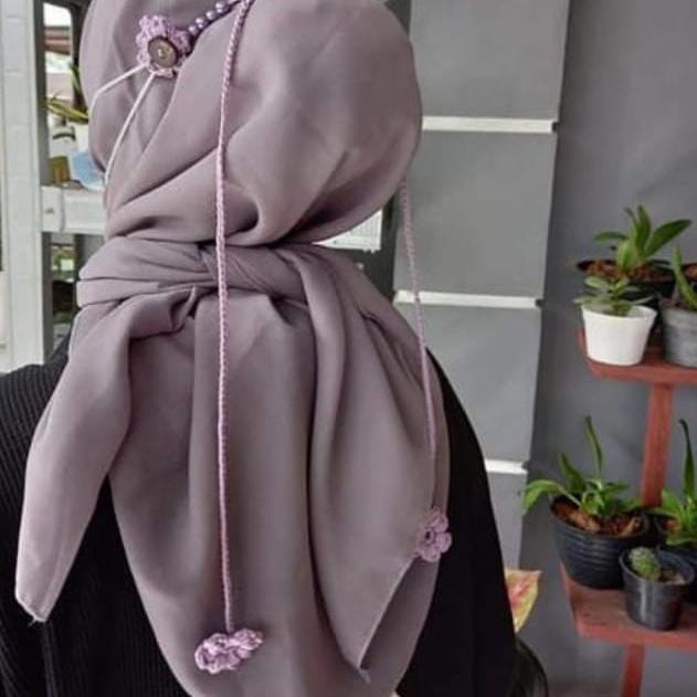 ゅ Strap Konektor Tali Rajut / Gantungan Kalung Masker rajut hijab ♞