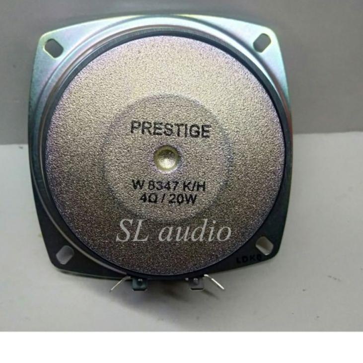 Terkini TERMURAH SPEAKER WOOFER 4 INCH PRESTIGE W8347K/H