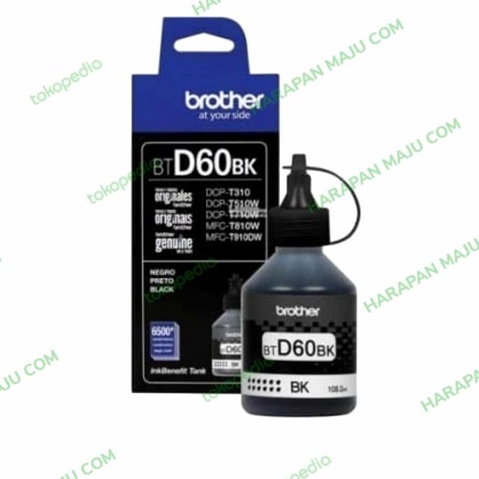 BROTHER Tinta BT-D60BK | BTD60BK | BTD60 BK Original Black