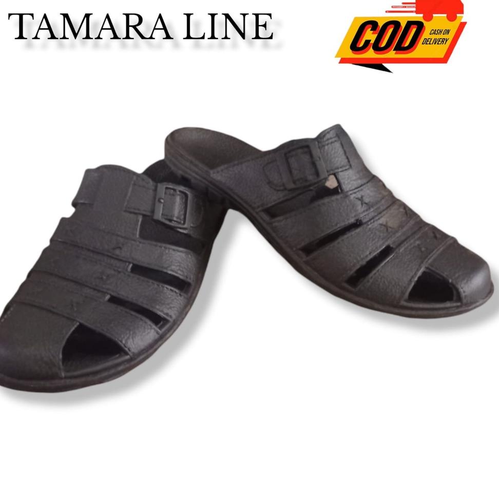 [PKB.11De22n] Sandal Selop Karet Pria Dewasa Tamara Line 209 / Sepatu Sendal Slop karet Cowok dewasa