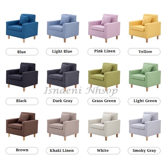 Set Kursi Kantor Minimalis/Kursi Sofa Salon Minimalis/Modern Sofa Lounge Furnitur Kamar Tidur/Kursi 