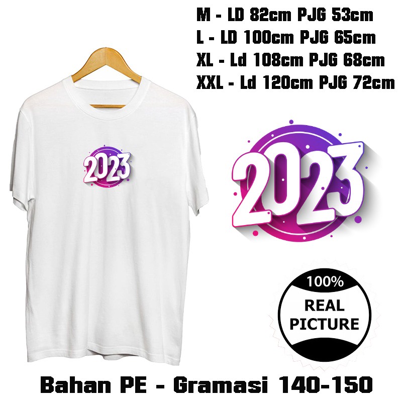 Kaos Oversize Tahun Baru 2023 // kaos Oversize M-XXL