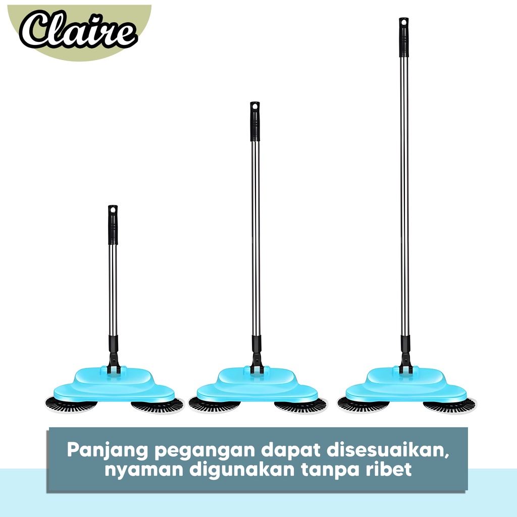 Sapu 3in1 / Sapu Praktis Mudah Digunakan / Vacum Cleaner Pembersih Lantai Efektif