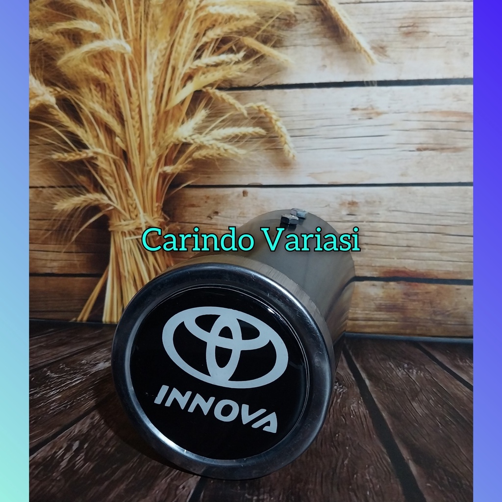 Muffler Tutup Ujung Knalpot Mobil Innova Hitam