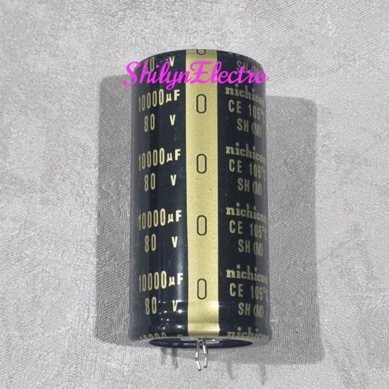 ELCO 10000UF 80V NICHICON GOLD SUPER
