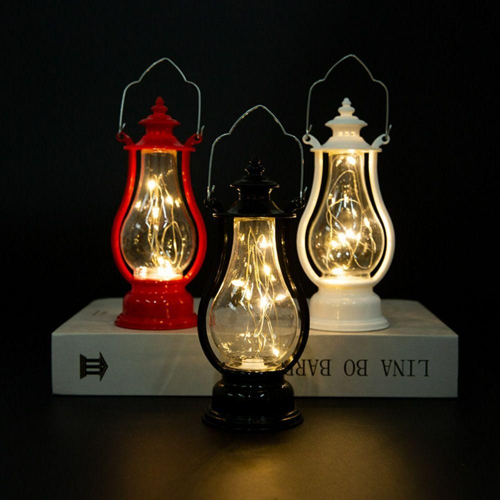 [Elegan] Lampu Minyak Mini Tembaga Dekorasi Rumah Hiasan Gantung Indoor Table Decor Night Light