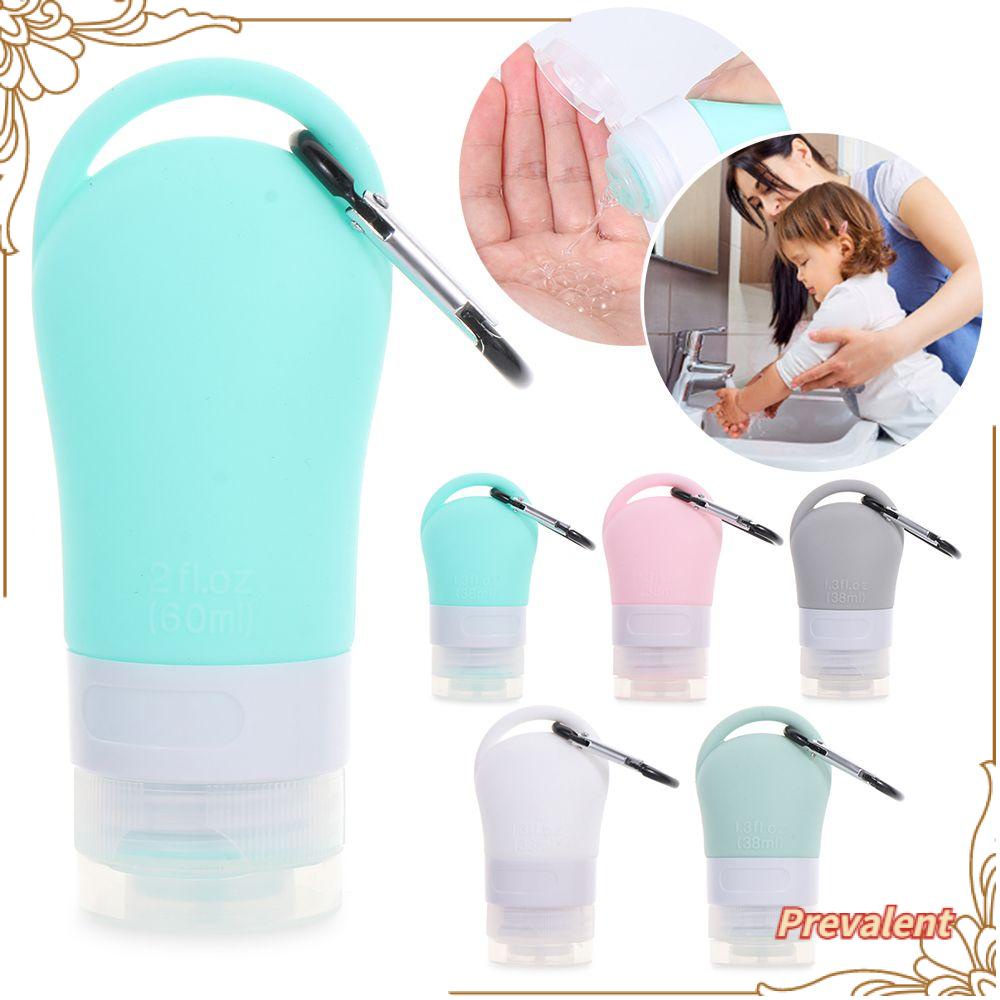 Preva Hook Silicone Bottle Shower Gel Mandi Wadah Pencet Cuci Tangan Portable