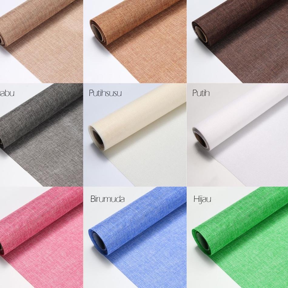 

국 KERTAS BUNGA KAIN GONI ROLL 48 CM X 460 CM FM/FLOWER WRAP JUTE/PEMBUNGKUS BUKET BUNGA WATERPROOF Hot