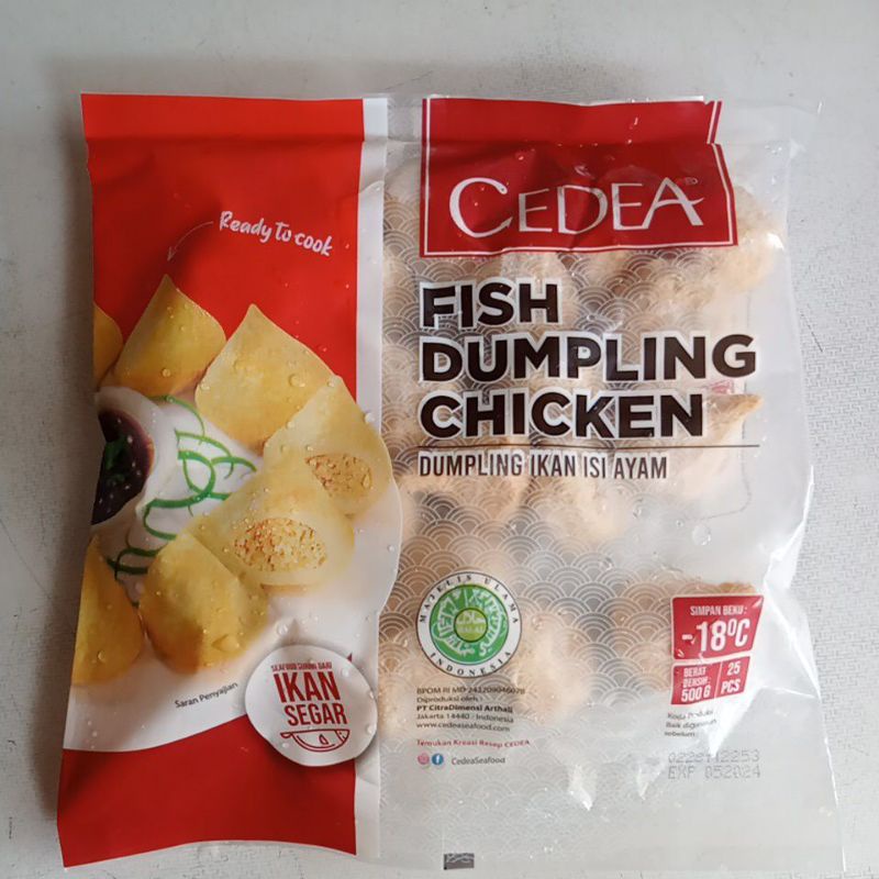 

Cedea Fish Dumpling Chicken 500 gr