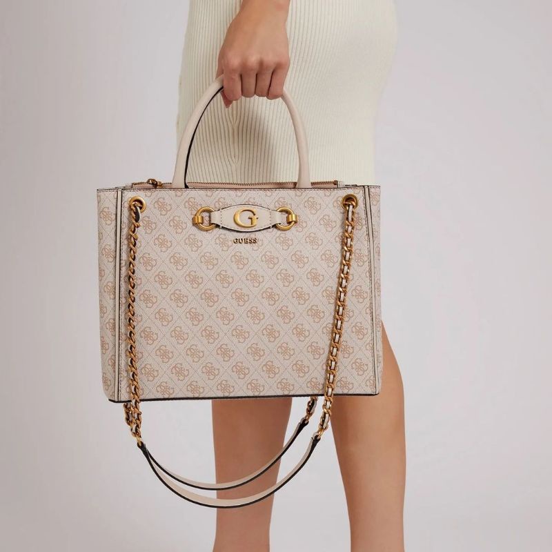 GUESSS Izzy Status Satchel Bag