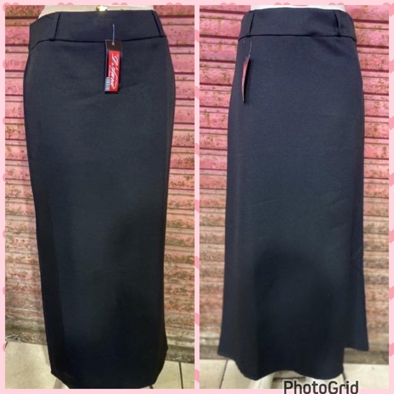 AURA/BUNDA ROK KERJA HITAM/ROK KERJA SPAN/ROK KERJA A LINE