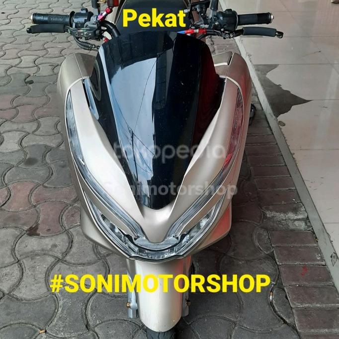 windshield visor pcx 150 standar bening