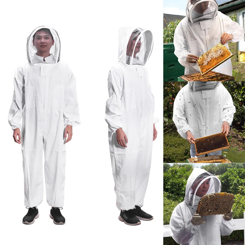 Baju Anti Sengat Lebah (lengkap Terusan) - jaket anti lebah - beekeeping