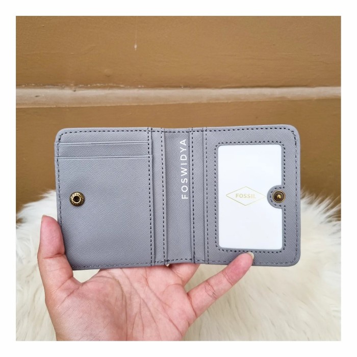 Best Quality Dompet Fossil Madison Bifold Floral Wallet - New With Tag