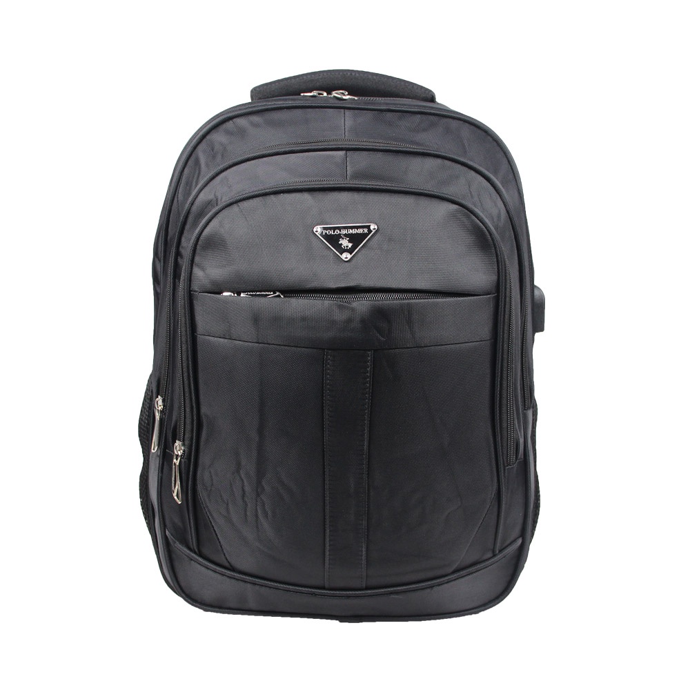 Tas Ransel Laptop Pria Backpack Import Polo Hummer 1808